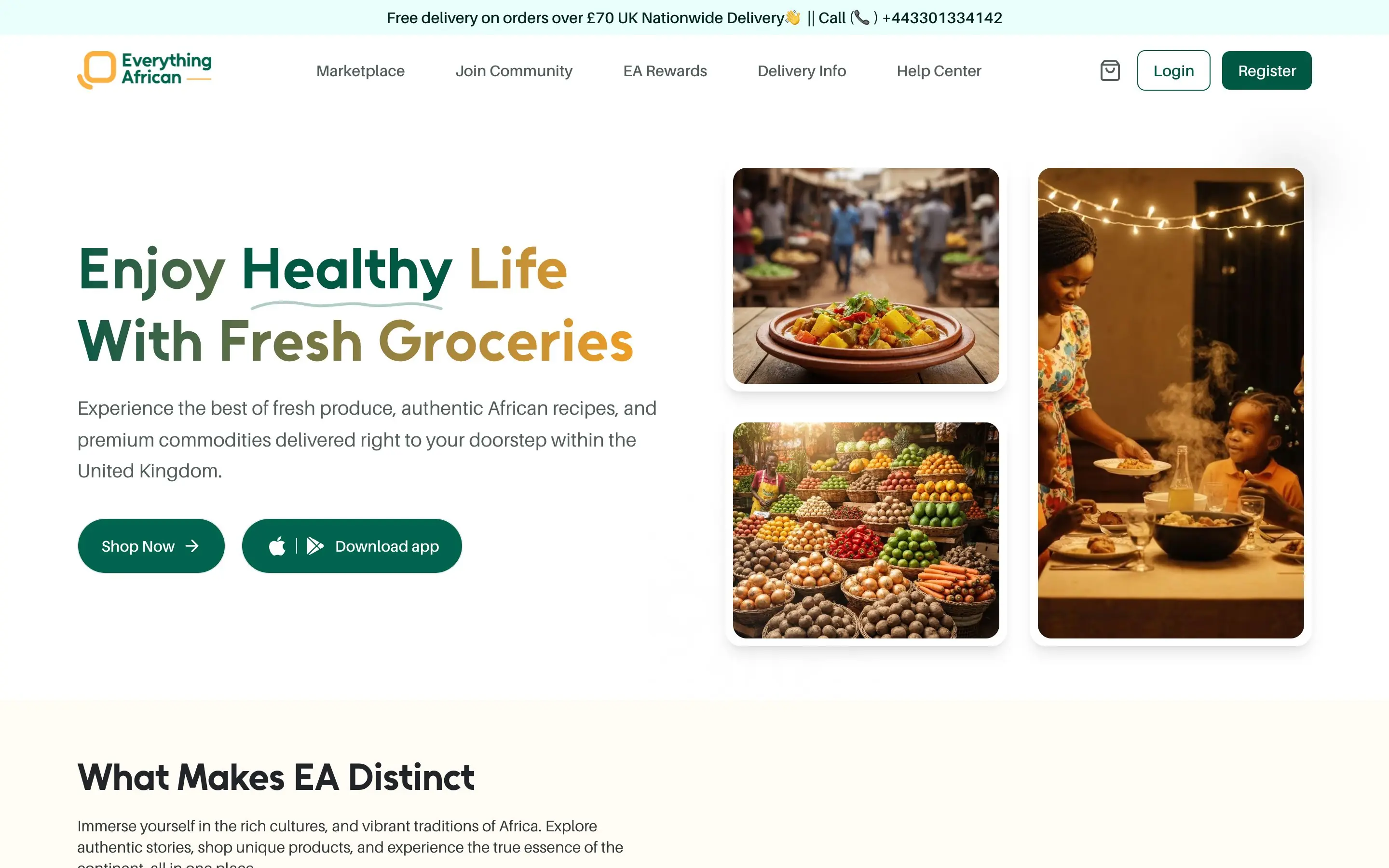 The Everything African home page